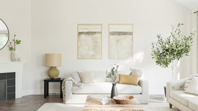 Je woonkamer hoeft niet kaal te zijn om er goed uit te zien