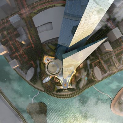 Dit gebouw wordt over twee jaar de hoogste ter wereld