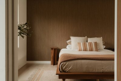 Terracotta verdrijft het grijs uit je slaapkamer