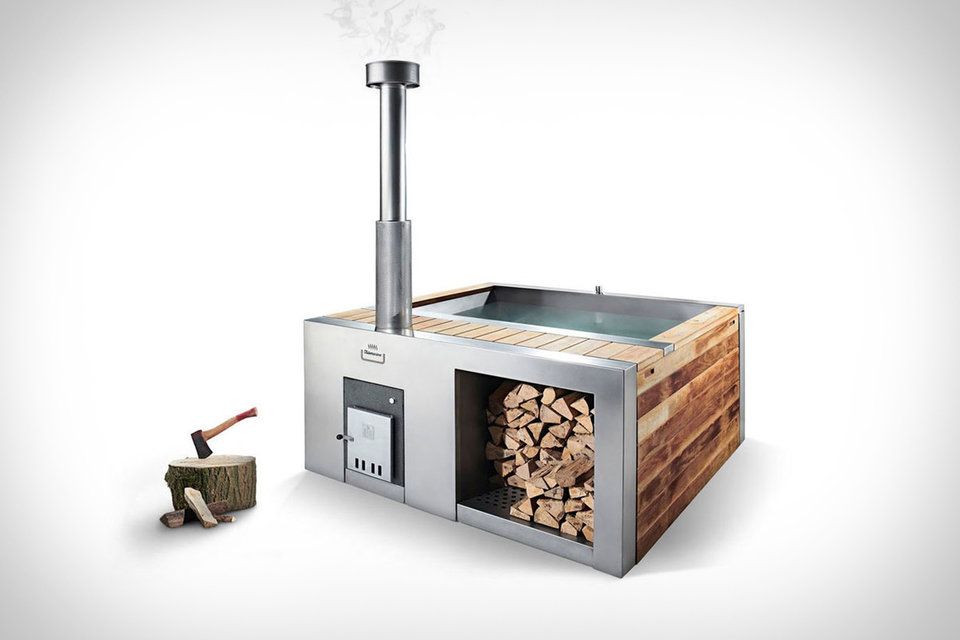 Badderen in stijl met de Tubmarine Wood-Fired Hot Tub